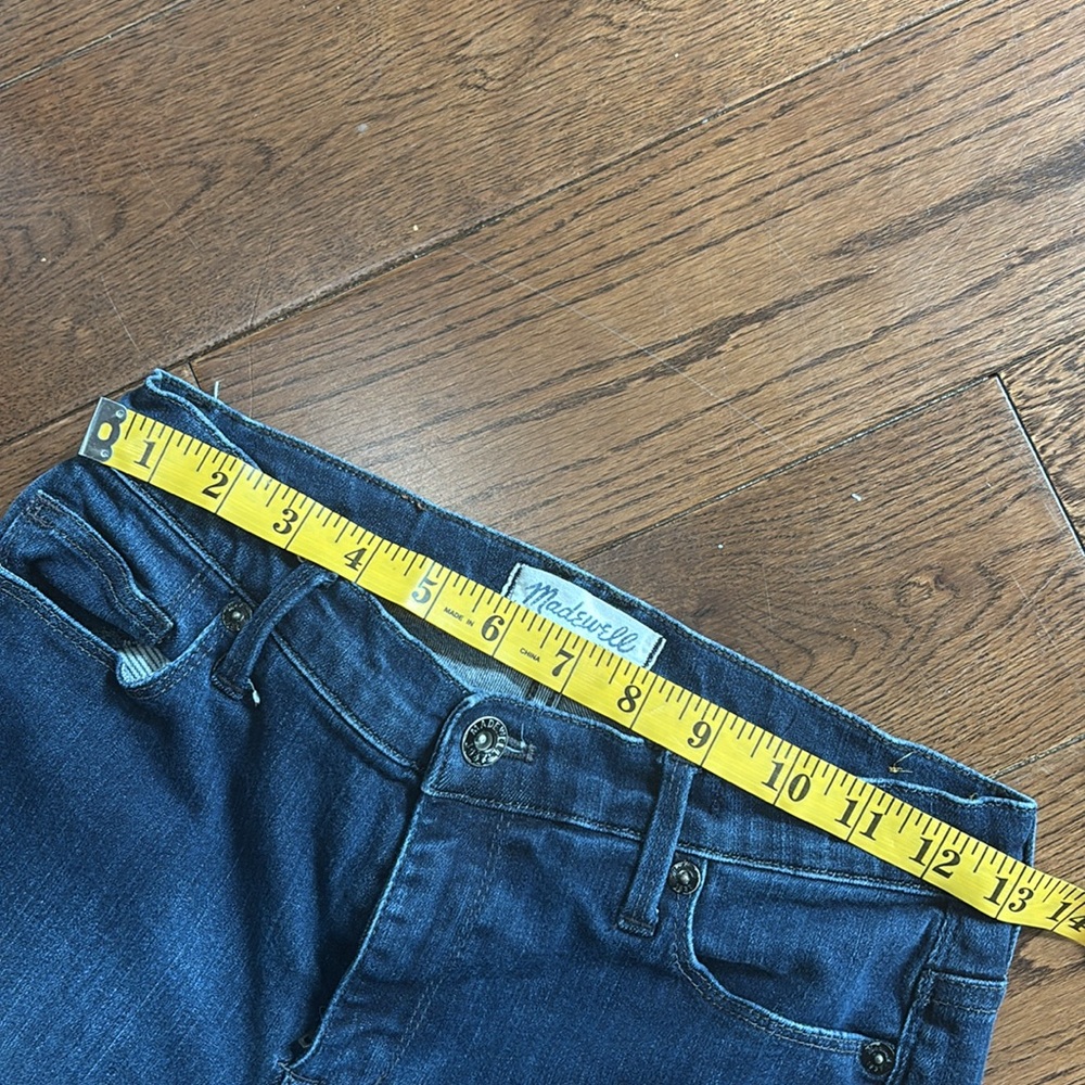 MADEWELL  Blue Skinny Jeans Classic Fit size 27 - Picture 10 of 12
